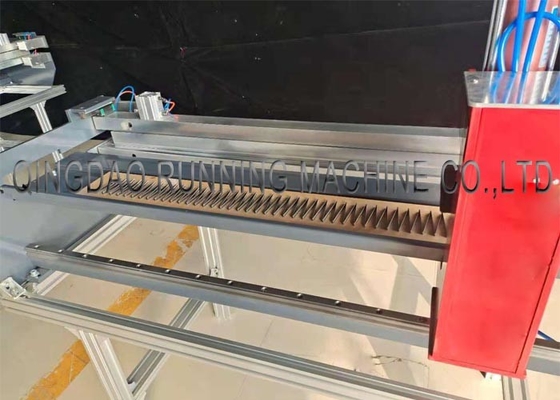 Yarı Otomatik PVC Konveyör Bant V Parmak Kesme Makinesi Kolay Kullanımlı